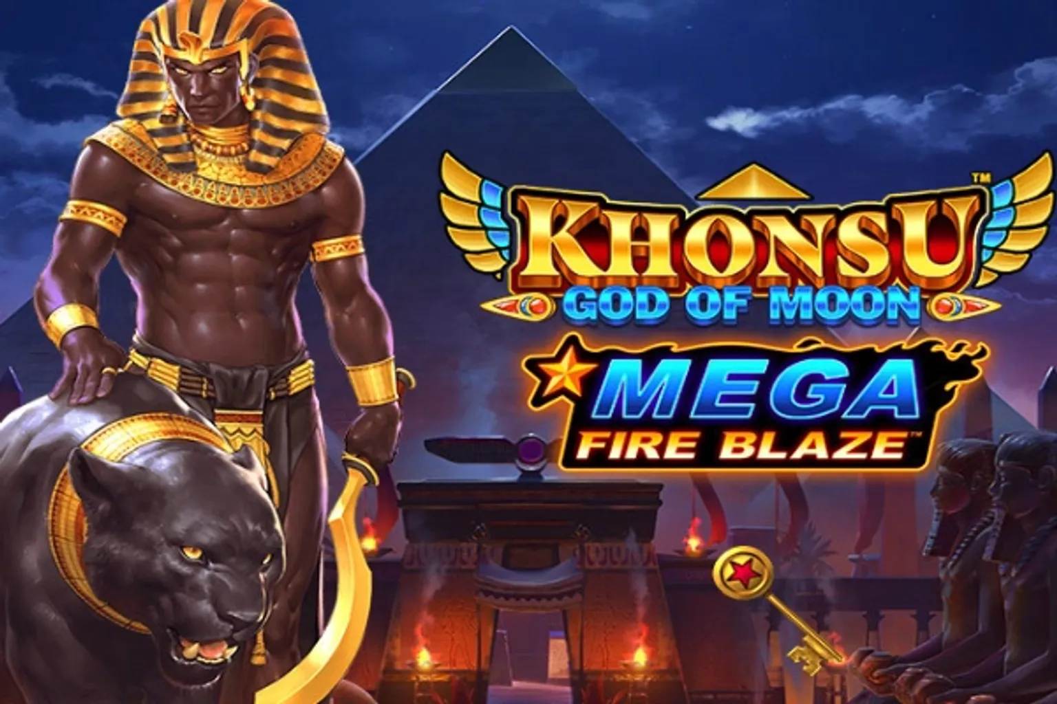 Khonsu God of Moon: Mega Fire Blaze kostenlos spielen: Fallen