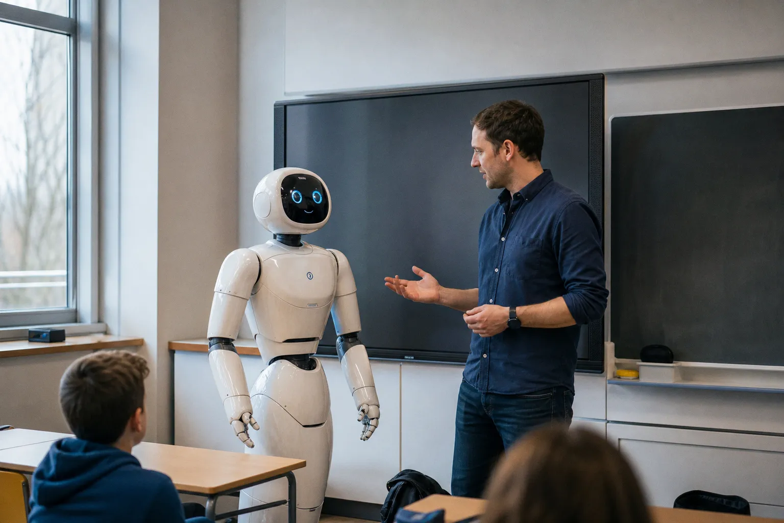 KI im Klassenzimmer: Warum die Zusammenarbeit von Lehrkräften und Robotern scheitern kann