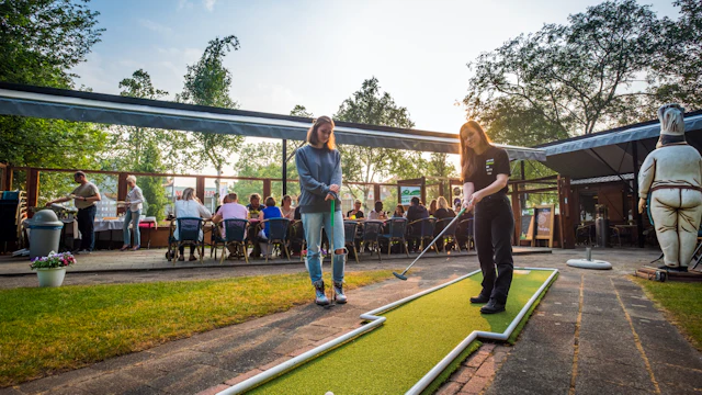 Minigolf in Rotterdam
